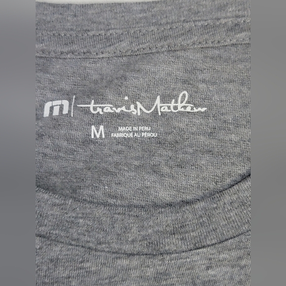 Travis Mathew Spike the Punch Christmas Shirt Men's Size Medium 100% Pima Cotton - Picture 5 of 10